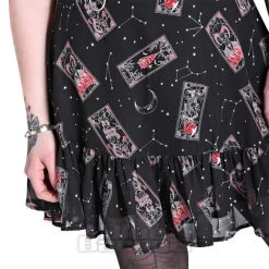 Hell Bunny Duality Chiffon Skirt (Black) -Unique Clothing&Accessories 137612bb8e2a1a0d81b57fa9e8bd