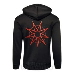 Official Slipknot 9 Point Star Hoodie (Black) -Unique Clothing&Accessories 138344 a