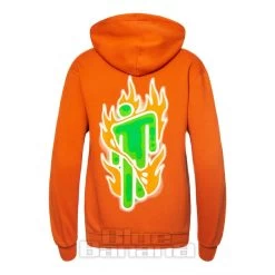Official Billie Eilish Airbrush Flames Hoodie (Orange) 5 Official Billie Eilish Airbrush Flames Hoodie (Orange) -Unique Clothing&Accessories 138523 a