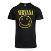 Official Nirvana Smiley Face T Shirt (Black) -Unique Clothing&Accessories 139895