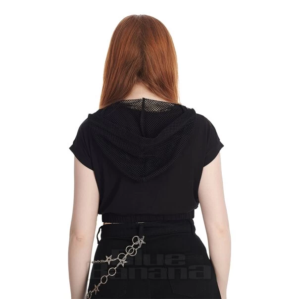 Banned Ombra Net Hoodie (Black) 5 Banned Ombra Net Hoodie (Black) - Image 3