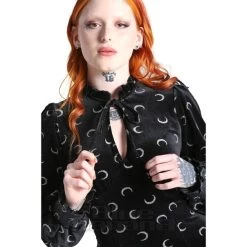 Hell Bunny Misty Moon Dress (Black) 16 Hell Bunny Misty Moon Dress (Black) -Unique Clothing&Accessories 13fe0be21fcc106310cef7456fdc