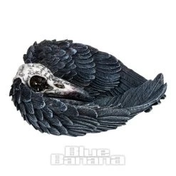 Nemesis Now Edgars Raven Trinket Holder (17cm) -Unique Clothing&Accessories 140010 b v2