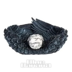 Nemesis Now Edgars Raven Trinket Holder (17cm) -Unique Clothing&Accessories 140010 c v2