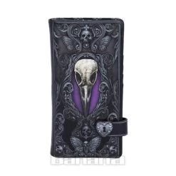 Nemesis Now Edgar's Raven Purse (Black/Purple)