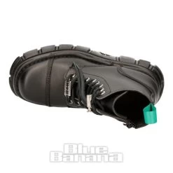 New Rock M-NEWMILI083-VS2 Vegan Military Boots (Black) -Unique Clothing&Accessories 140091 m newmili083 vs2 f