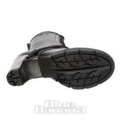 New Rock M-TR001-VS56 Vegan Heeled Boots (Black) -Unique Clothing&Accessories 140104 m tr001 vs56 e