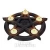 Nemesis Now Pentagram Tea Lights Holder (26cm) -Unique Clothing&Accessories 141734
