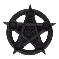 Nemesis Now Pentagram Tea Lights Holder (26cm) -Unique Clothing&Accessories 141734 b