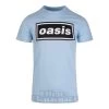 Official Oasis Decca Logo T Shirt (Blue) -Unique Clothing&Accessories 142019