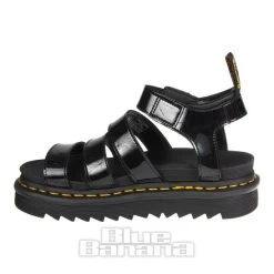 Dr. Martens Dr Martens Blaire Sandals (Patent Black) -Unique Clothing&Accessories 142445 b