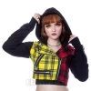 Chemical Black Velika Tartan Jacket (Red/Yellow) -Unique Clothing&Accessories 143158