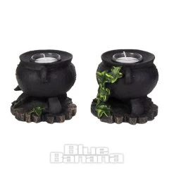 Nemesis Now Ivy Cauldron Candle Holder (11cm Pair) 10 Nemesis Now Ivy Cauldron Candle Holder (11cm Pair) -Unique Clothing&Accessories 143192 b