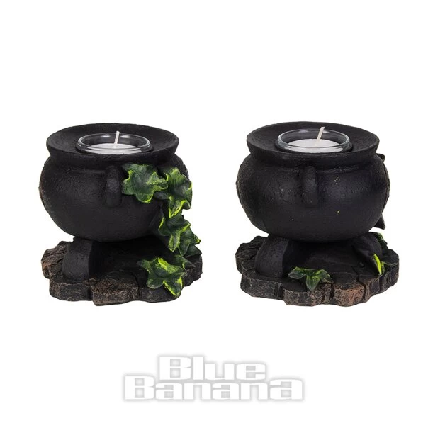 Nemesis Now Ivy Cauldron Candle Holder (11cm Pair) 7 Nemesis Now Ivy Cauldron Candle Holder (11cm Pair) - Image 5
