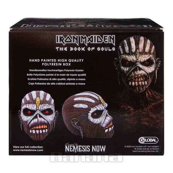 Nemesis Now Iron Maiden Book Of Souls Box Head (18cm) 12 Nemesis Now Iron Maiden Book Of Souls Box Head (18cm) - Image 10