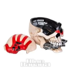 Nemesis Now Five Finger Death Punch Box Head Skull (18cm) -Unique Clothing&Accessories 143328 f