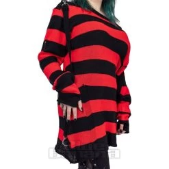 Heartless Oriana Jumper (Black/Red) -Unique Clothing&Accessories 144047 d