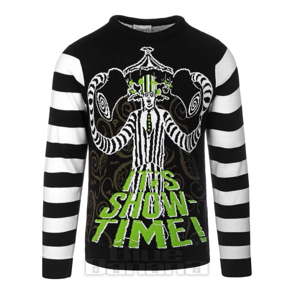 Beetlejuice Showtime Knit Jumper (Multi) 3 Beetlejuice Showtime Knit Jumper (Multi)