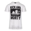 Rick & Morty Graphic T-Shirt (Black/White) -Unique Clothing&Accessories 144158