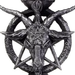 Nemesis Now Light Of Baphomet Candle Holder (15.5 CM) -Unique Clothing&Accessories 144605 e