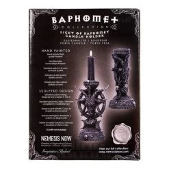 Nemesis Now Light Of Baphomet Candle Holder (15.5 CM) -Unique Clothing&Accessories 144605 i
