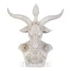 Nemesis Now White Baphomet Bust (33.5cm) -Unique Clothing&Accessories 144610
