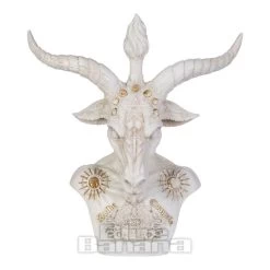 Nemesis Now White Baphomet Bust (33.5cm)