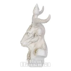 Nemesis Now White Baphomet Bust (33.5cm) -Unique Clothing&Accessories 144610 d