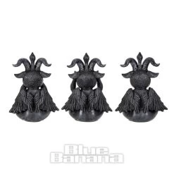 Nemesis Now Three Wise Baphoboo Figurines (13.4cm) -Unique Clothing&Accessories 144613 e