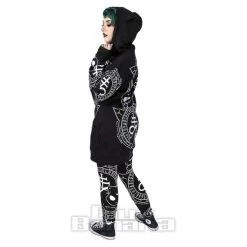 Heartless Cat Craft Hoodie (Black/White) -Unique Clothing&Accessories 144736 c