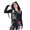 Heartless Bitch Craft Jacket (Black) -Unique Clothing&Accessories 144741