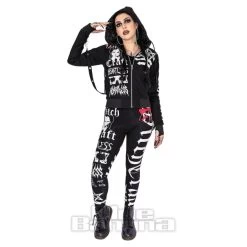 Heartless Bitch Craft Jacket (Black) -Unique Clothing&Accessories 144741 c