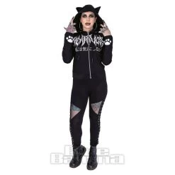 Heartless Nine Lives Jacket (Black) -Unique Clothing&Accessories 144773 c