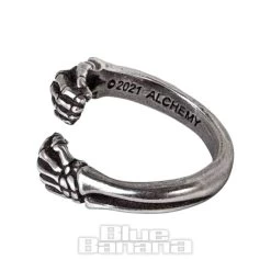Alchemy Gothic Last Embrace Ring (Pewter) -Unique Clothing&Accessories 144795 a