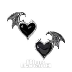 Alchemy Gothic Blacksoul Earrings (Pewter)