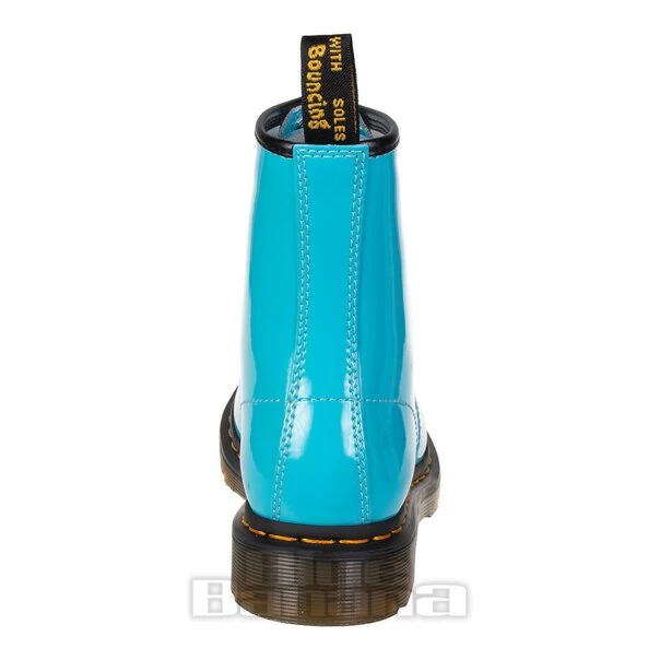 Dr. Martens Dr Martens 1460 Patent Boots (Turquoise) 5 Dr. Martens Dr Martens 1460 Patent Boots (Turquoise) - Image 3