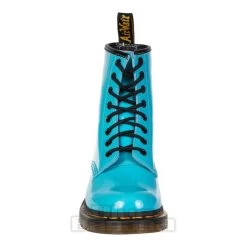 Dr. Martens Dr Martens 1460 Patent Boots (Turquoise) 14 Dr. Martens Dr Martens 1460 Patent Boots (Turquoise) -Unique Clothing&Accessories 145019 d