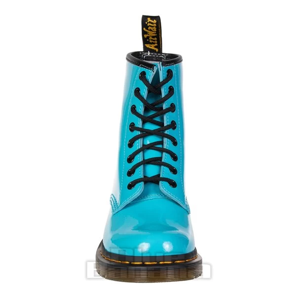Dr. Martens Dr Martens 1460 Patent Boots (Turquoise) 7 Dr. Martens Dr Martens 1460 Patent Boots (Turquoise) - Image 5