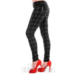 Banned Forever Yours Trousers (Grey)