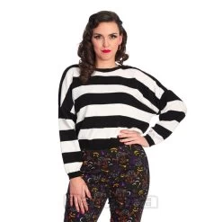 Banned Mordecai Jumper (Black/White) -Unique Clothing&Accessories 146203 d