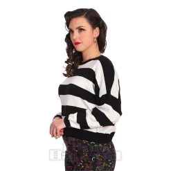 Banned Mordecai Jumper (Black/White) -Unique Clothing&Accessories 146203 f