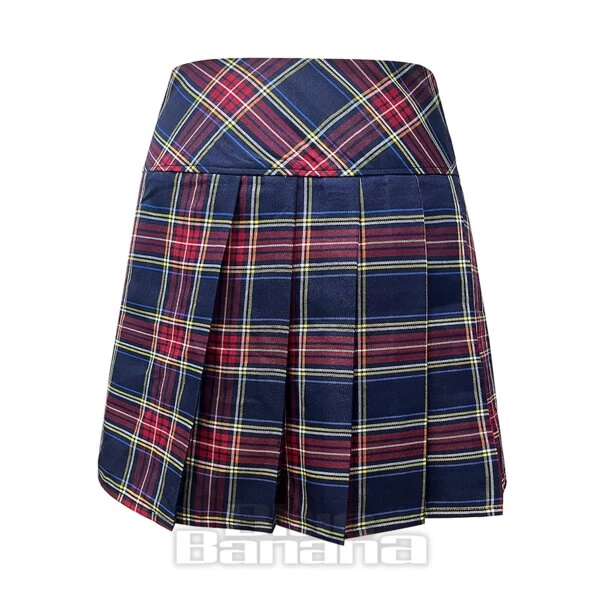 Banned Sisterhood Tartan Skirt (Navy) 3 Banned Sisterhood Tartan Skirt (Navy)