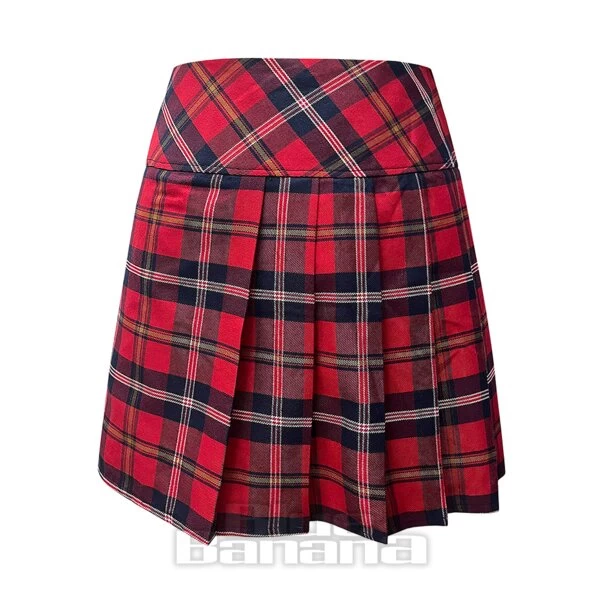 Banned Sisterhood Tartan Skirt (Red) 3 Banned Sisterhood Tartan Skirt (Red)
