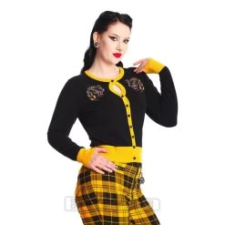 Banned Black Panther Cardigan (Black) -Unique Clothing&Accessories 146335 c