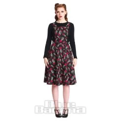 Banned Nashville Strappy Dress (Black) -Unique Clothing&Accessories 146505 d