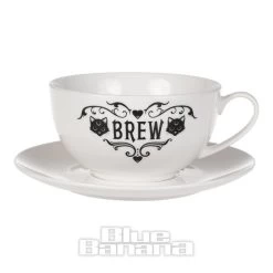 Alchemy Gothic Purfect Brew Tea Set (White) -Unique Clothing&Accessories 146566 b