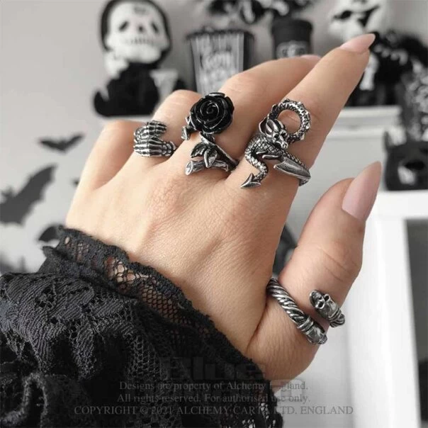 Alchemy Gothic Battle Ring (Silver) 5 Alchemy Gothic Battle Ring (Silver) - Image 3
