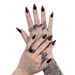 Alchemy Gothic Battle Ring (Silver) 9 Alchemy Gothic Battle Ring (Silver) -Unique Clothing&Accessories 146569 c