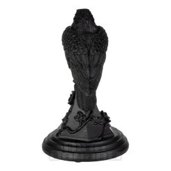 Alchemy Gothic Poe's Raven Candle Stick (Black) -Unique Clothing&Accessories 146574 c