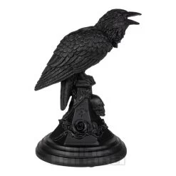 Alchemy Gothic Poe's Raven Candle Stick (Black) -Unique Clothing&Accessories 146574 d